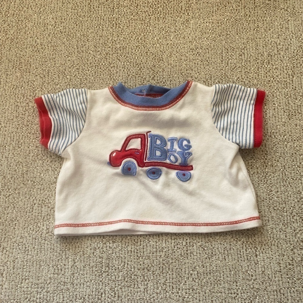 3/$15 SALE 3M Vitamins Baby Big Boy Truck Shirt